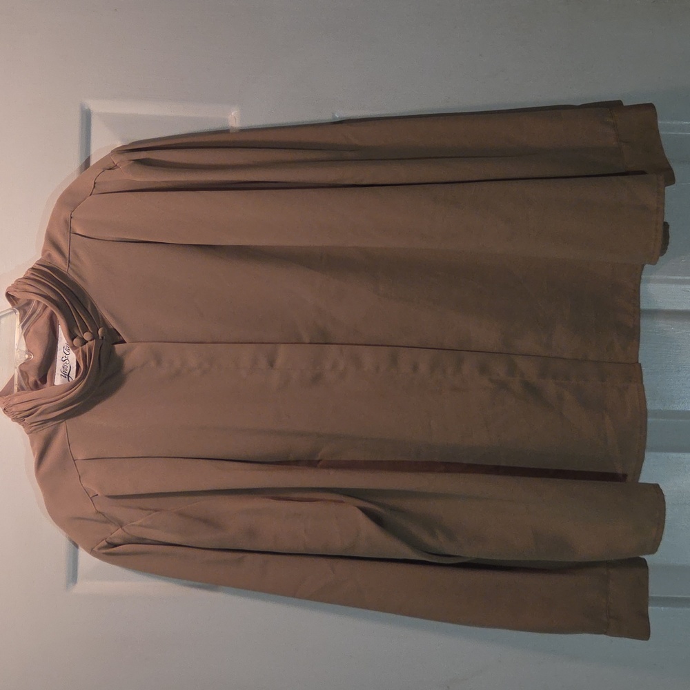 Yves St. Clair Chic Beige Top